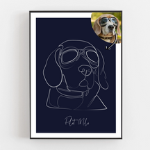 Dein Haustier als Lineart-Kunstwerk