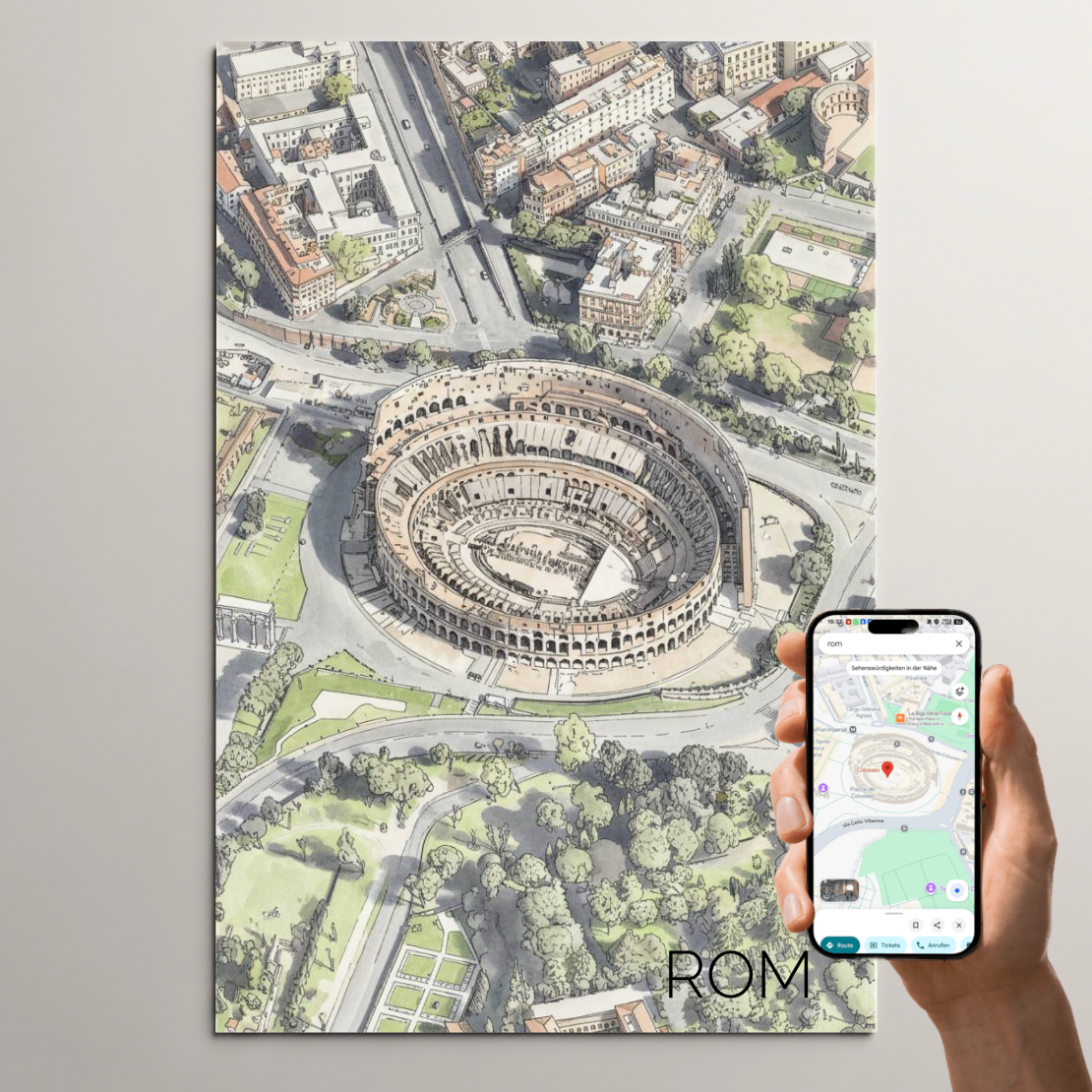 Your Place as an Artwork – Personalised Wall Art with Live Preview | Poster or Canvas