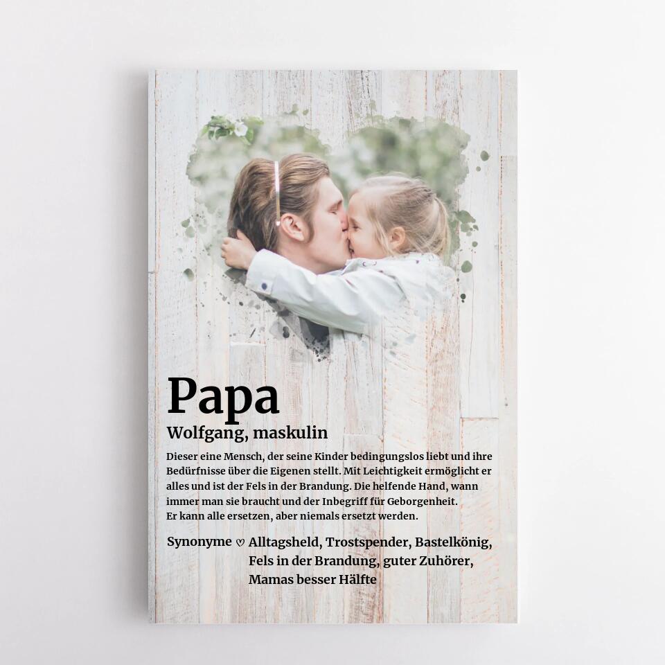 Dad Definition | customisable Father's Day Gift