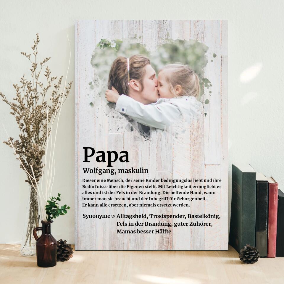 Dad Definition | customisable Father's Day Gift