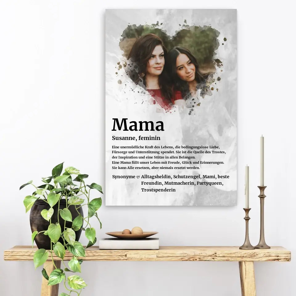 Mum Definition | customisable Mother's Day Gift