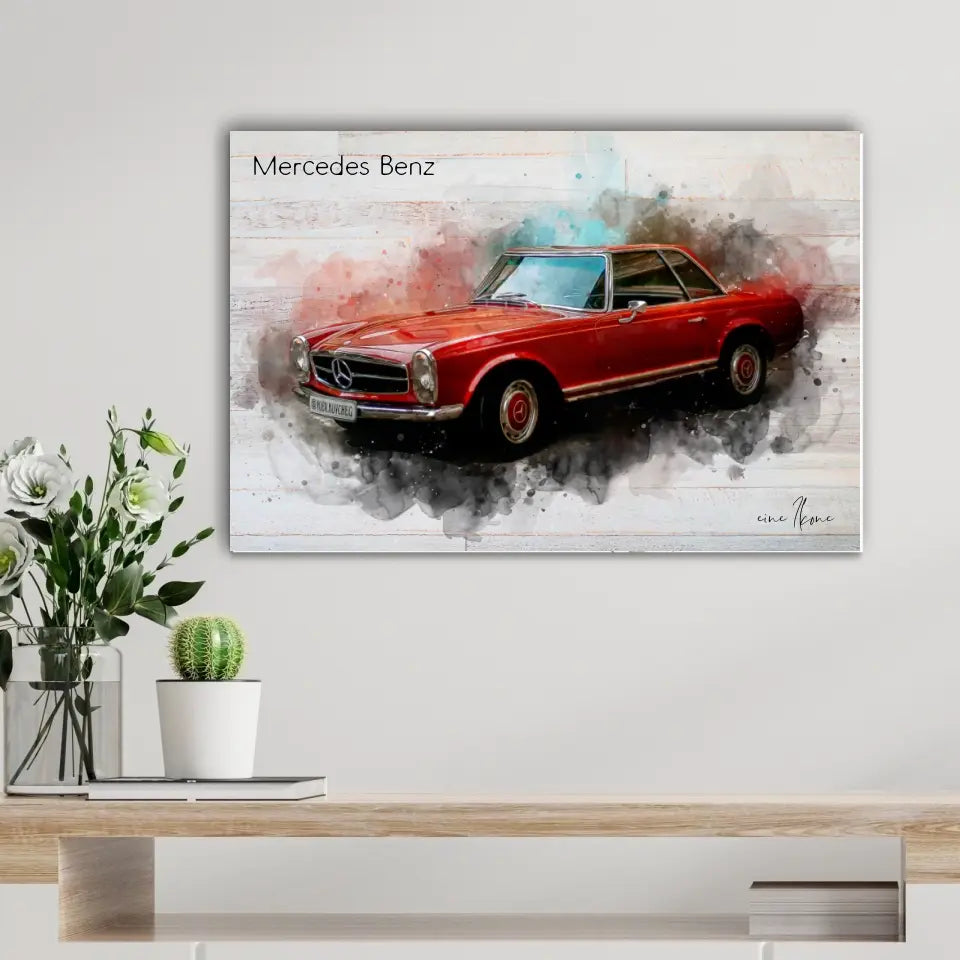 Your Photo in Watercolour Style | Classic Editor | Landscape Format | Handmade