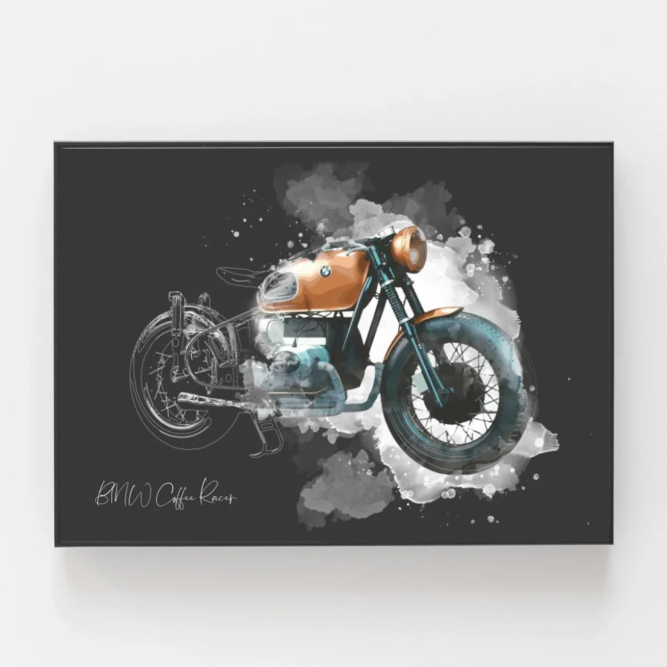 Dein Fahrzeug als einzigartiges Kunstwerk | Lineart, Vektor und Aquarell in einem | Das perfekte Geschenk für Autoliebhaber
