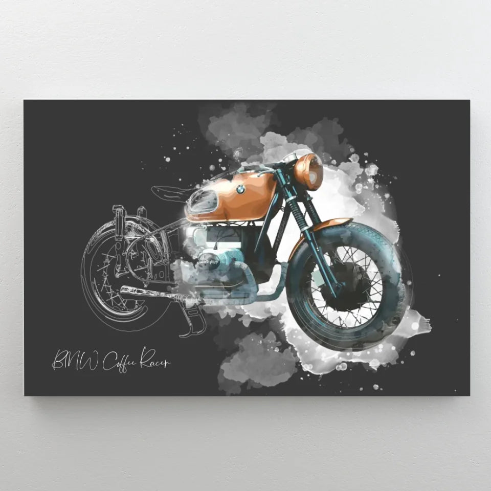Your Vehicle as a Unique Artwork | Line Art, Vector and Watercolour in One | The Perfect Gift for Car Lovers