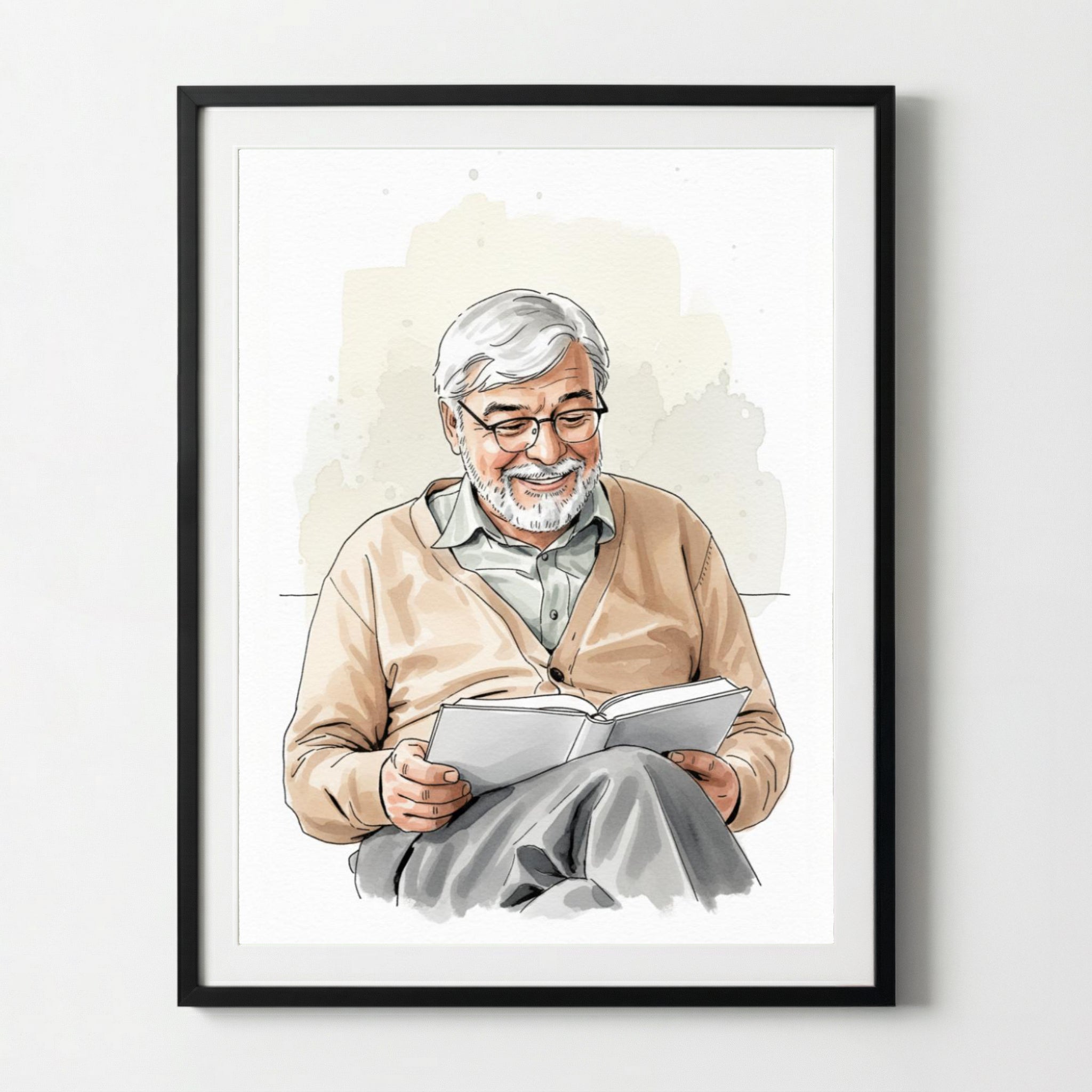 Personal Sympathy Gift | Memorial Picture for a Lost Loved One | Funeral Gift