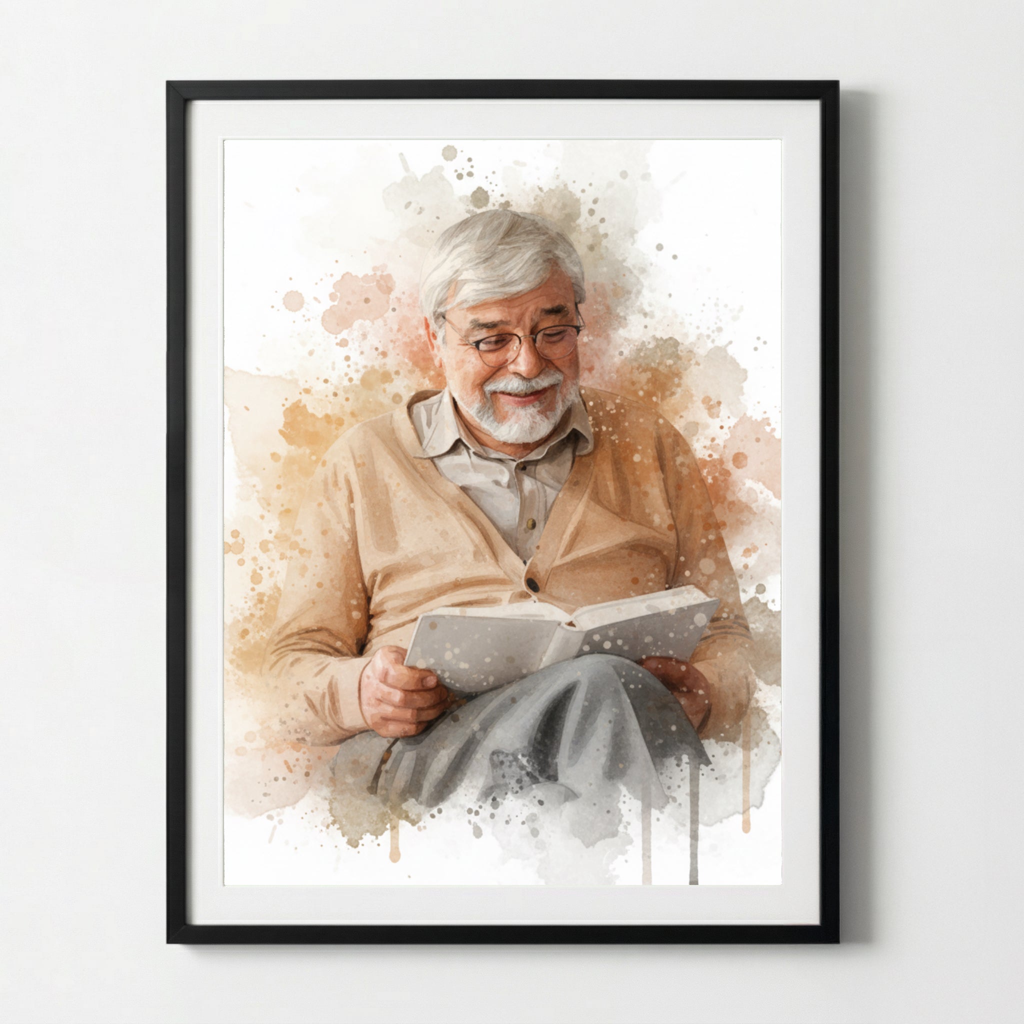 Personal Sympathy Gift | Memorial Picture for a Lost Loved One | Funeral Gift
