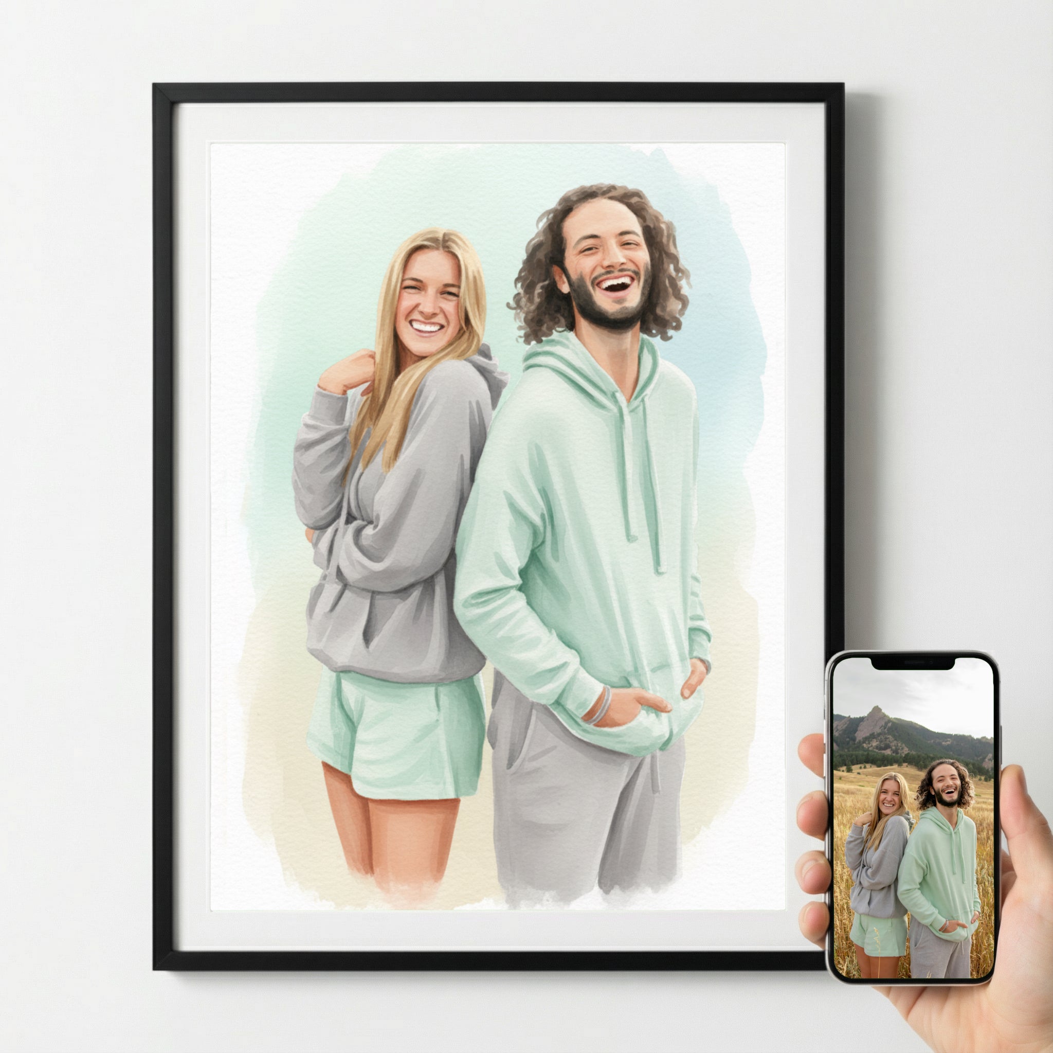 Euer Foto als Kunstwerk – mit Live-Vorschau, als Poster oder Leinwand