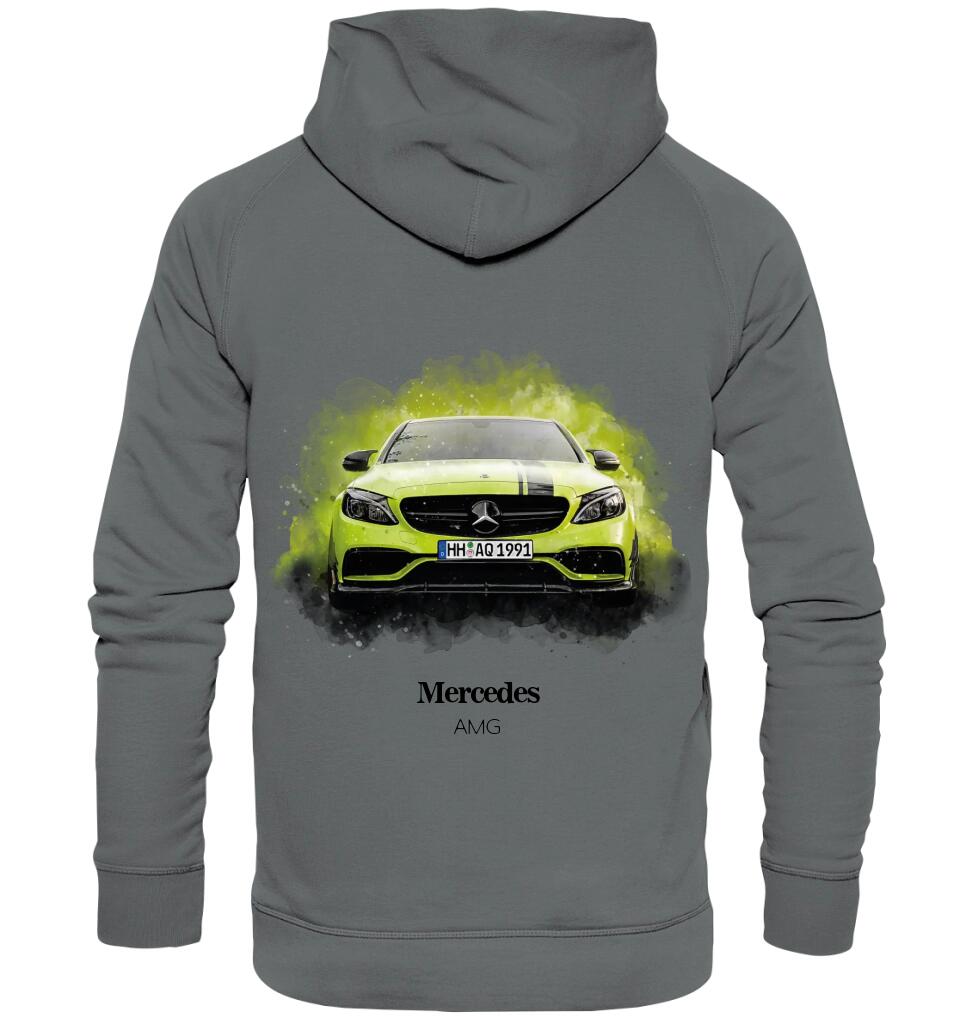 Dein Auto als Aquarell Hoodie | Geschenk für Autofans | personalisiert