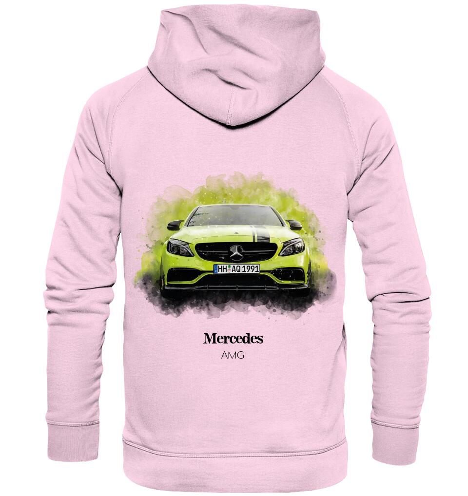 Dein Auto als Aquarell Hoodie | Geschenk für Autofans | personalisiert