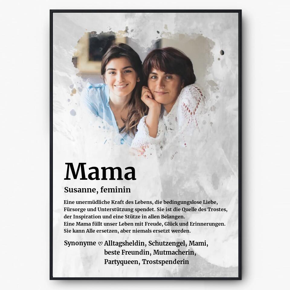 Mum Definition | customisable Mother's Day Gift