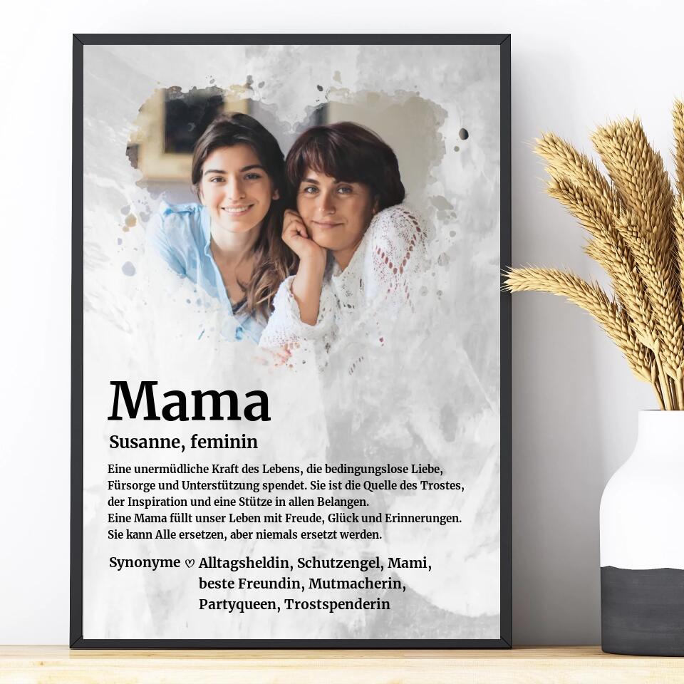 Mum Definition | customisable Mother's Day Gift
