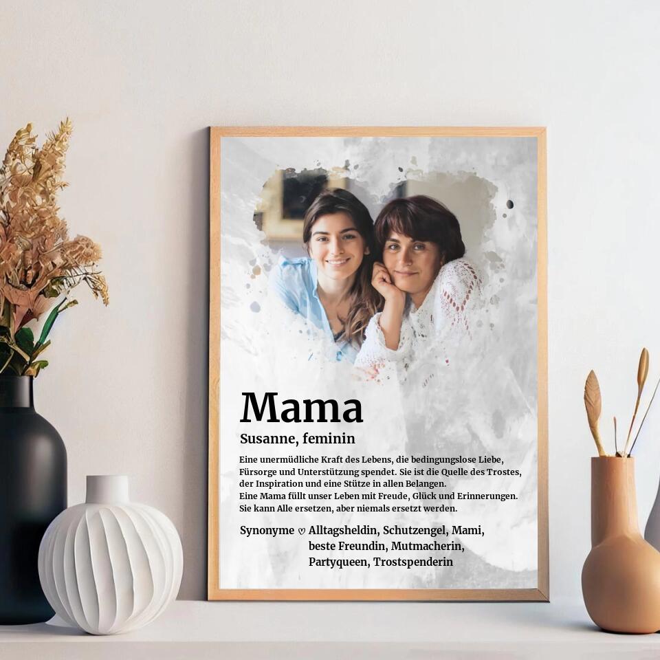 Mum Definition | customisable Mother's Day Gift