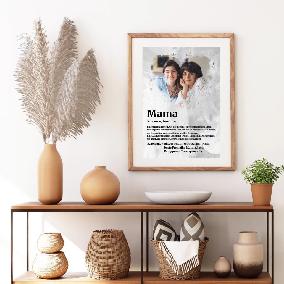 Mum Definition | customisable Mother's Day Gift