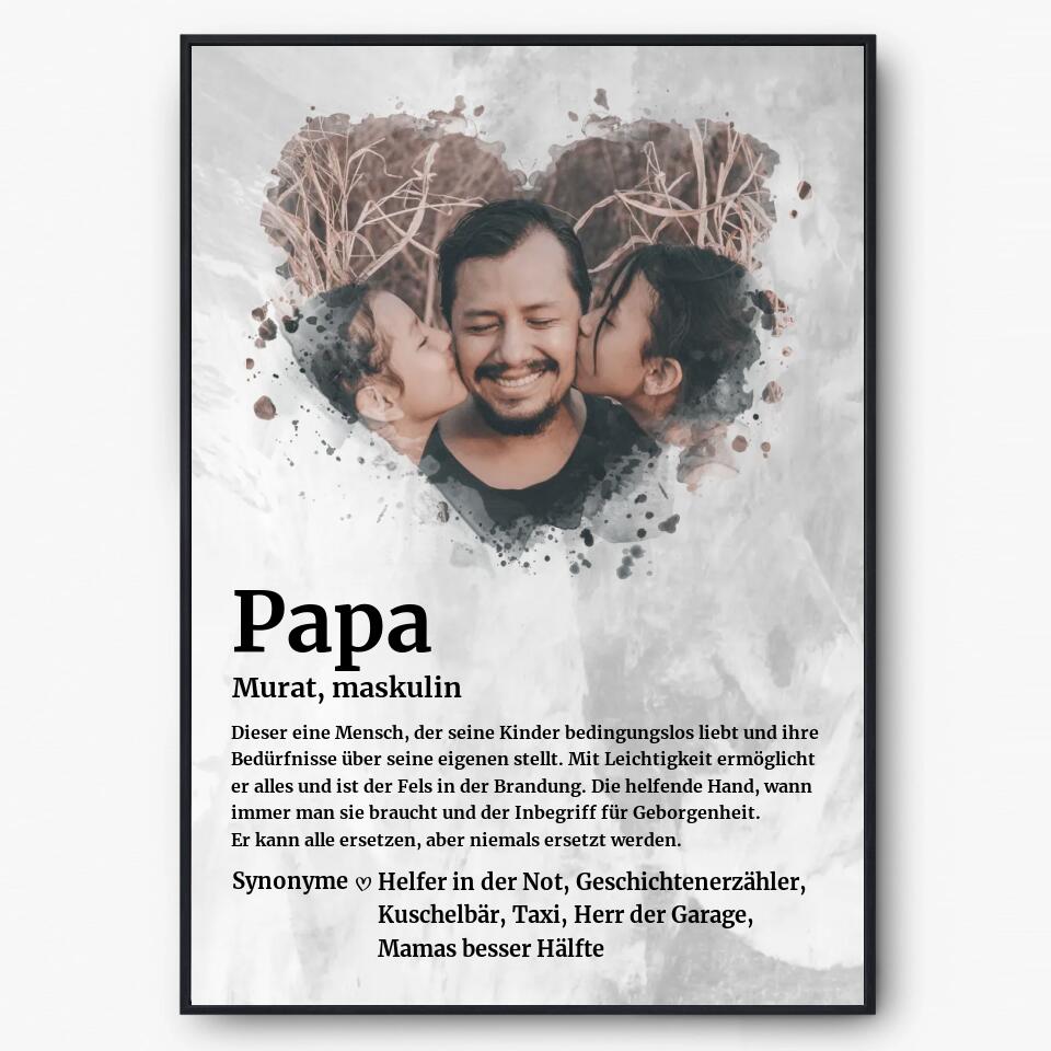 Dad Definition | customisable Father's Day Gift