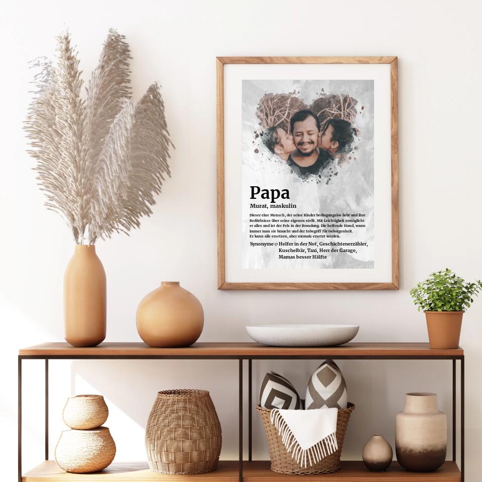 Dad Definition | customisable Father's Day Gift