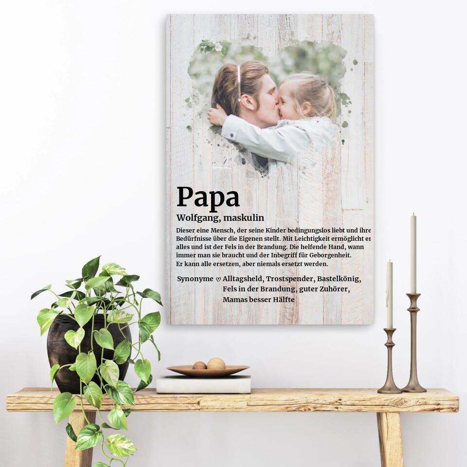 Dad Definition | customisable Father's Day Gift