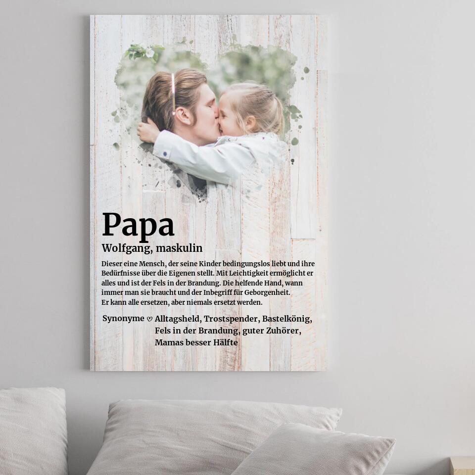 Dad Definition | customisable Father's Day Gift