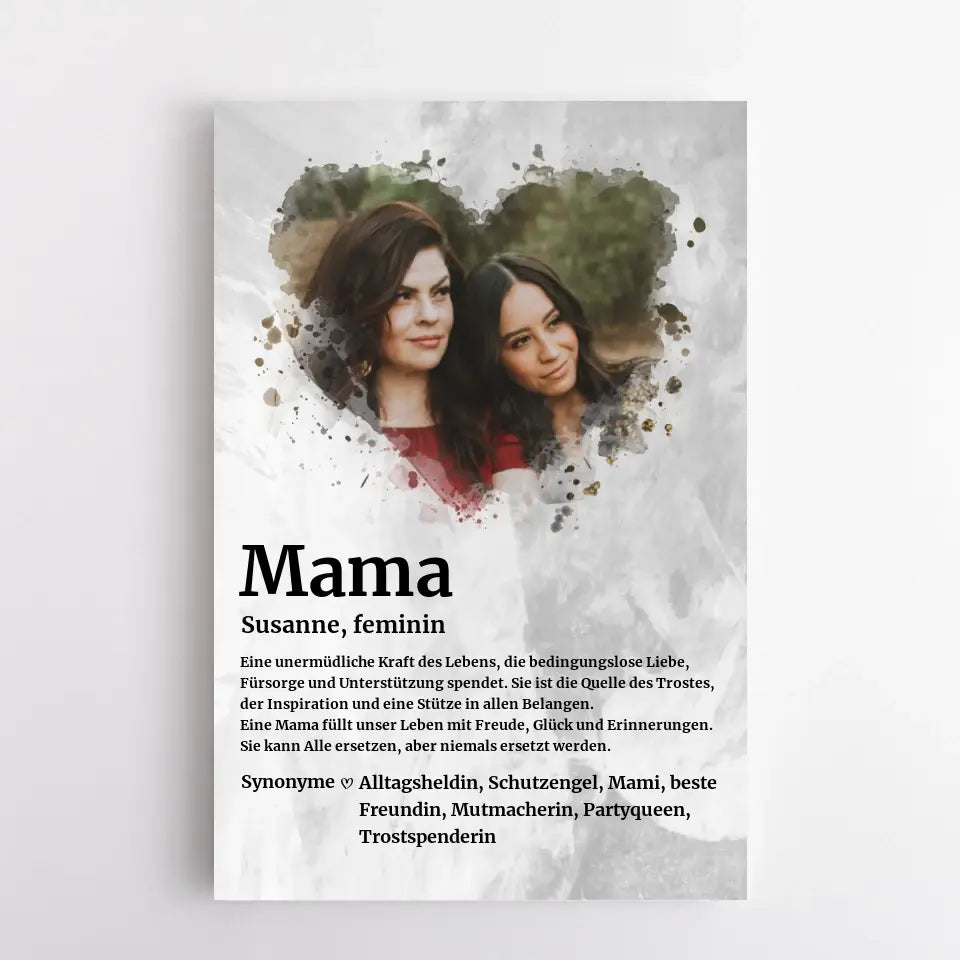 Mum Definition | customisable Mother's Day Gift